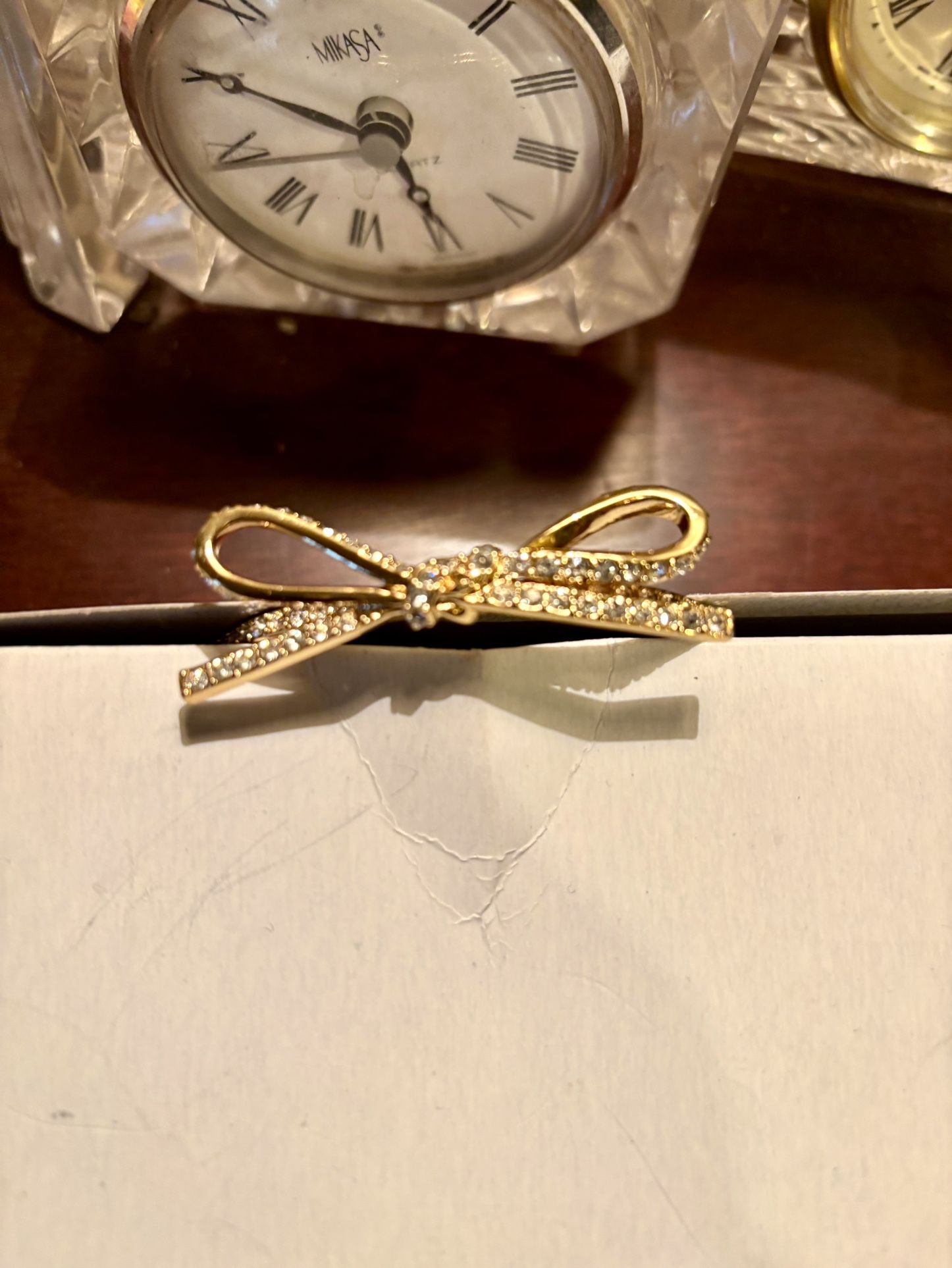 Kate Spade Paved Bow Bangle Bracelet