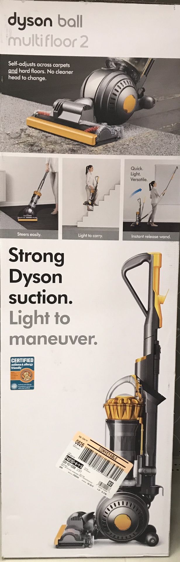 DYSON BALL MULTIFLOOR 2! BRAND NEW! Never Opened! Still In Original Factory Packaging! Retails For $400+tax In-Store. Don’t Pay That! 