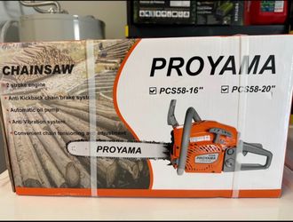 Proyama PCS58‑16 Gas Chainsaw