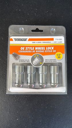 Dorman 1/2” 20 OE wheel locks