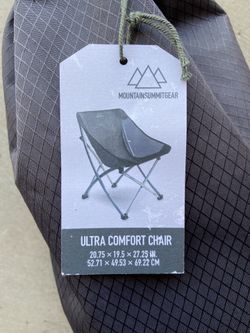Mountain Summit Gear Ultra Comfort Chair 
