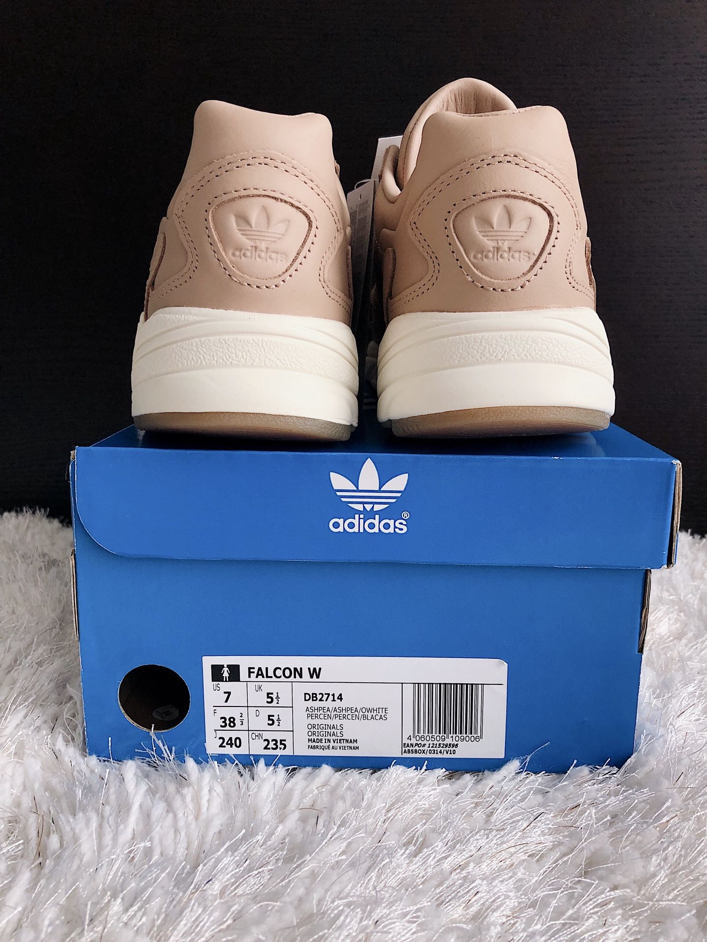 adidas falcon w ash pearl