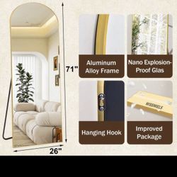 Accent Mirror Gold