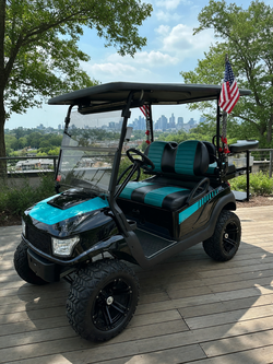 Alpha 2022 Custom Golf Cart in like new condition