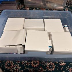 Approximately 72 Boxes of 500 Photo Splits Two Sided Tape Stickers for Scrapbooking
