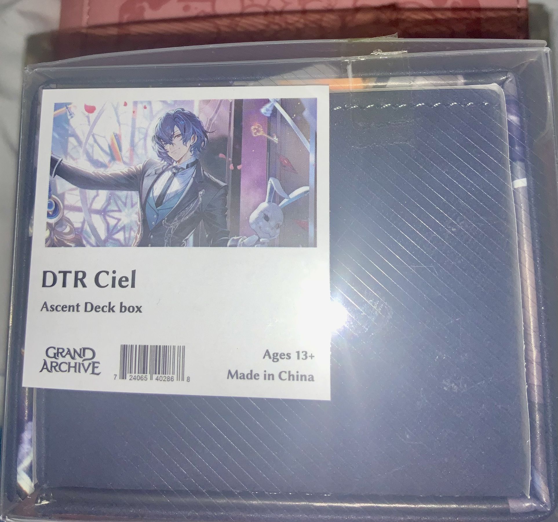 Grand Archive Ciel, Loyal Valet TCG Card Deck Box