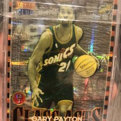 Brent Barry/Gary Payton 96-97 Stadium Club CLASS ACTS Atomic Refractor
