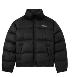 CELINE PUFFER JACKET IN MONOGRAM JACQUARD NYLON