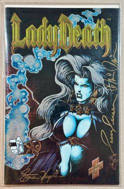 Lady Death #1 (1995) Between Heaven and Hell - Autographed