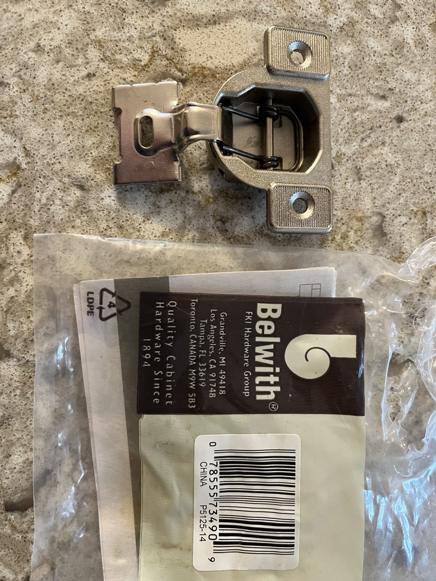 144 Cabinet Hinges New