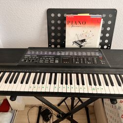 Casio Keyboard And Stand