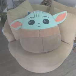 Giant Yoda Squishmallow 