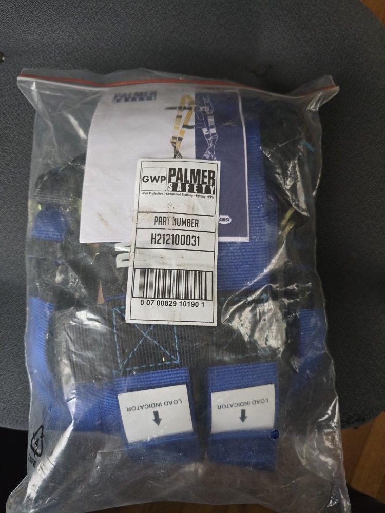 Palmer Safety Whole Body Harness New In Package