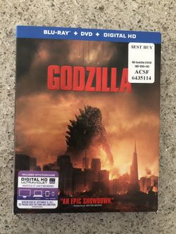 Godzilla Blue Ray DVD