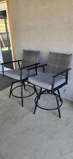 2- Patio Chairs  ($150)