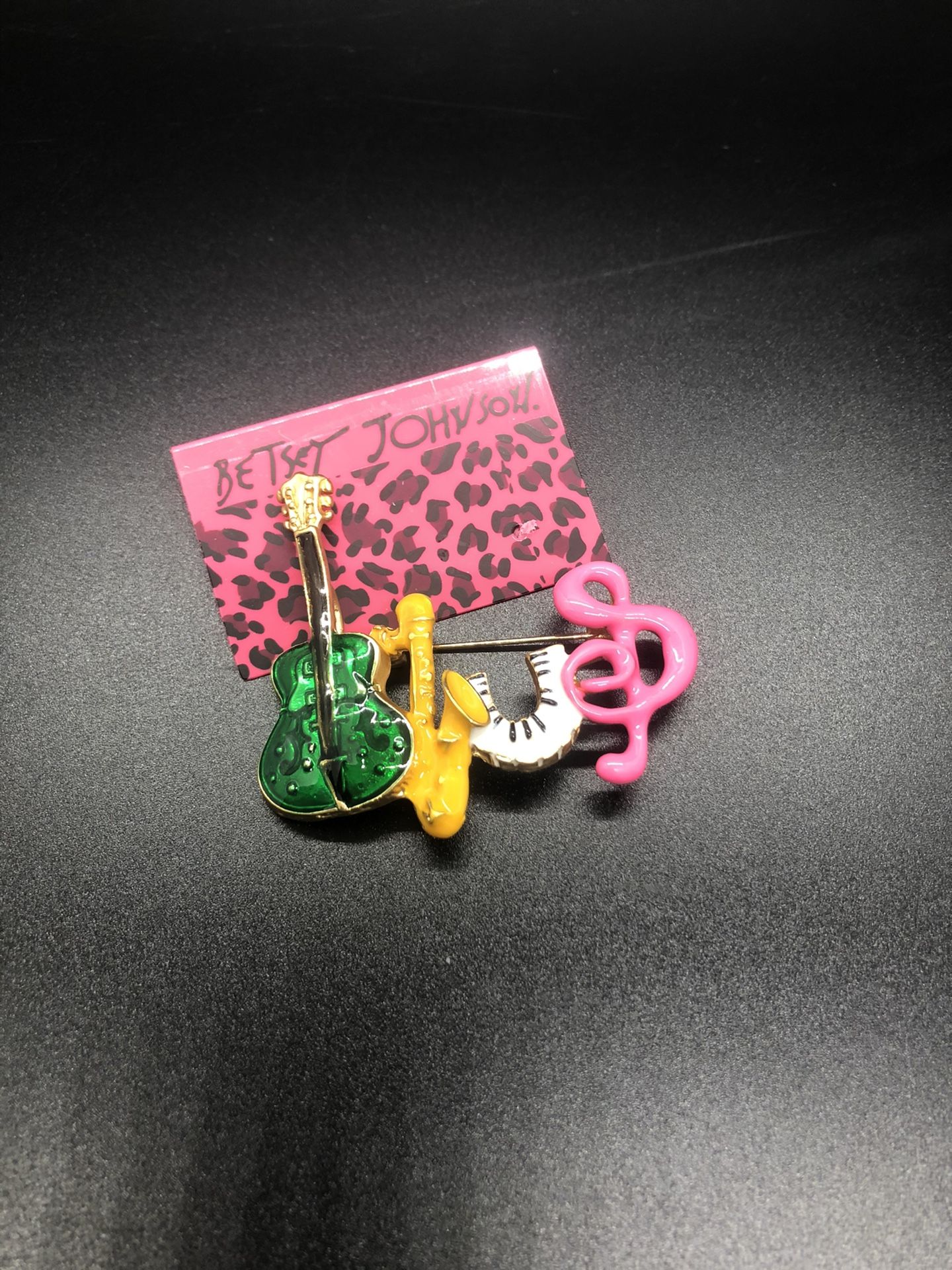 Musical Instruments Brooch