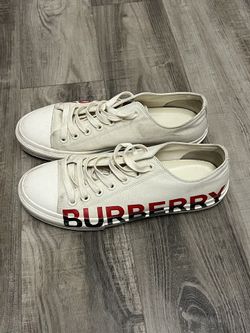 Men's Burberry Canvas Shoes