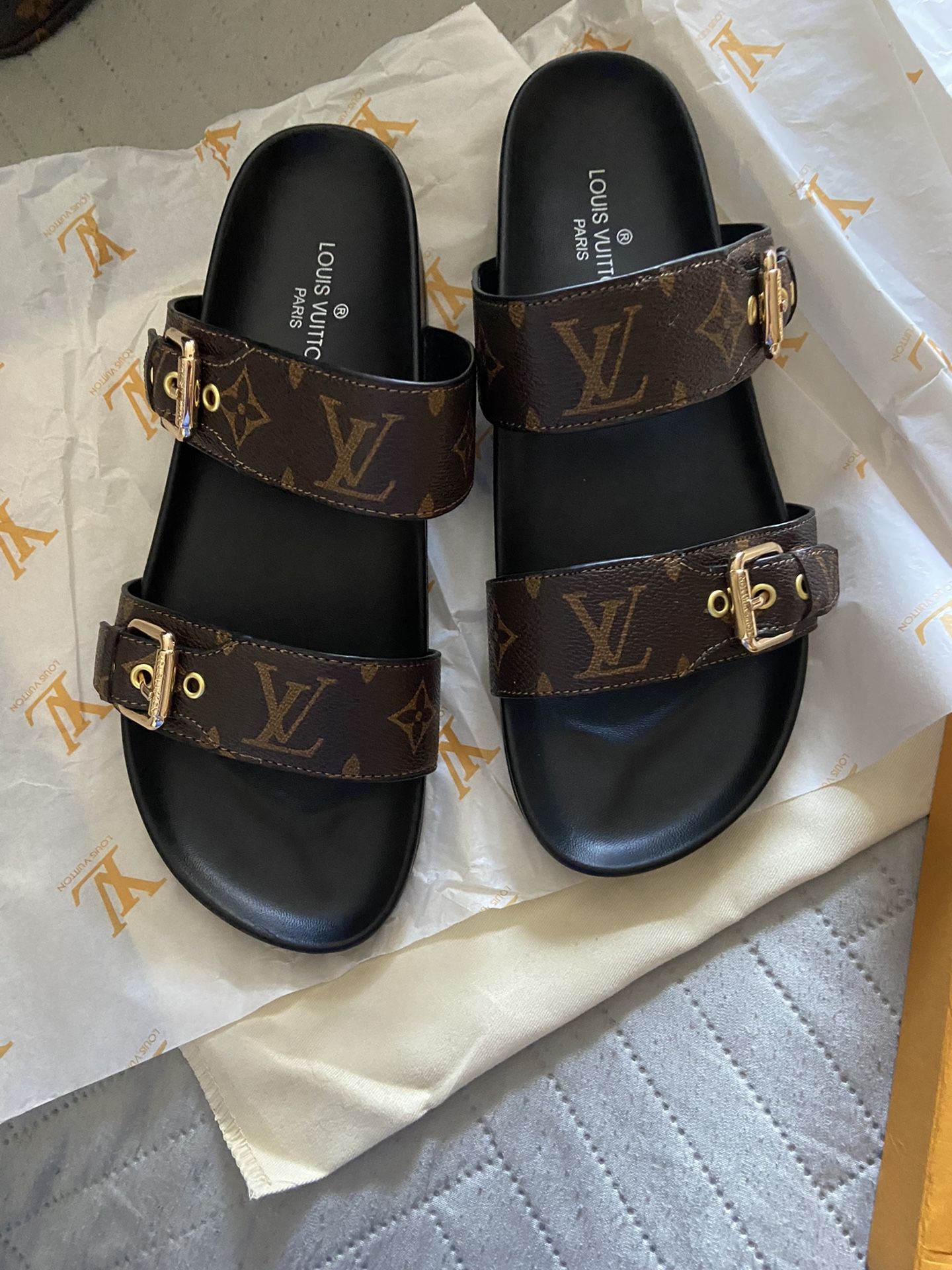 Louis Vuitton, Shoes, Louis Vuitton Birkenstock Sandal