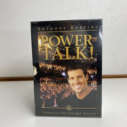 Anthony Robbins PowerTalk! Strategies For Lifelong Success Box Set, Sealed 18CDs
