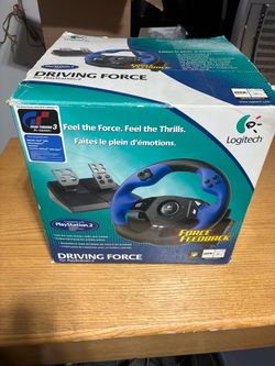 Logitech Driving Force Steering Wheel for PS2