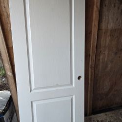 Two  panel door different sizes 