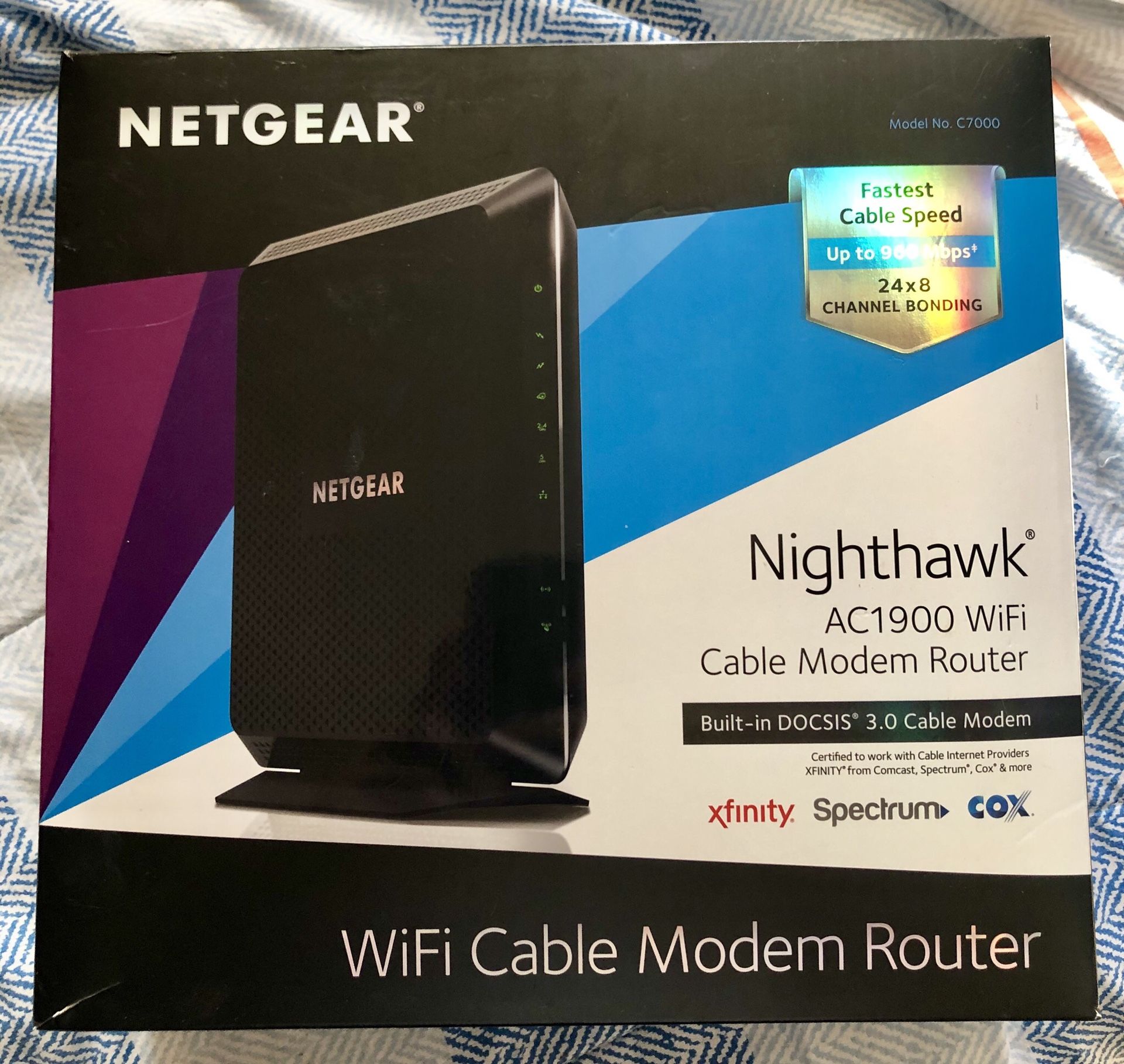 Netgear Nighthawk AC1900 Gaming Modem/Router