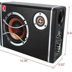 6in Subwoofer Car Audio Powered Subwoofer