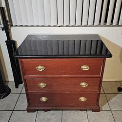 Wodden dresser with Stone Top