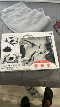 Sharper image Fly+Drive Drone full or for parts