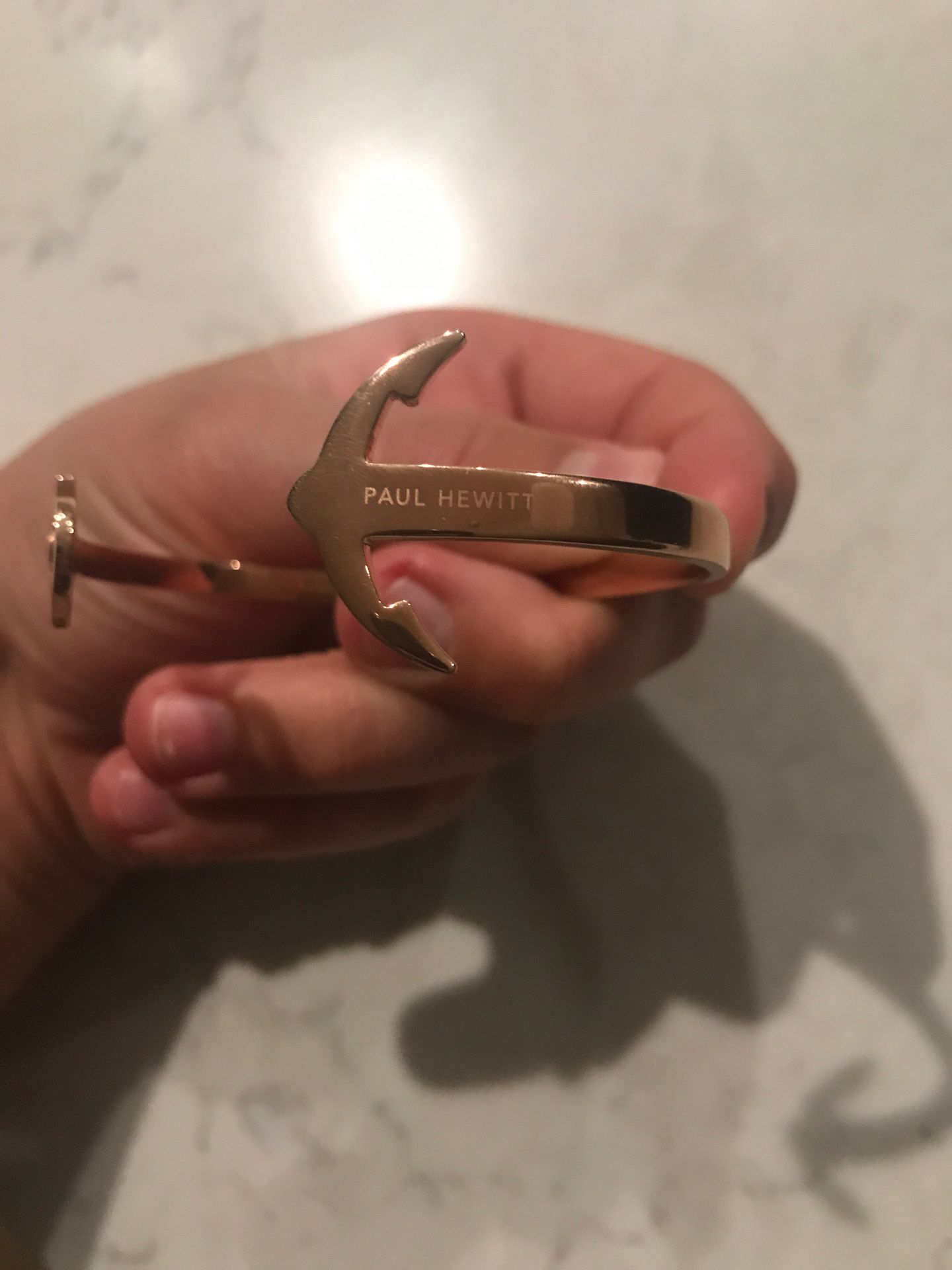 Gold plated bracelet