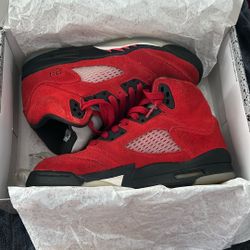 Jordan 5 Raging Bull Red size 4.5 Men