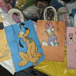 Mickey mouse and friends Cartoon Mouse Goodie Bags – Candy Bags for Cookie Chocolate Snack Favors, Birthday Party Decorations Supplies #16