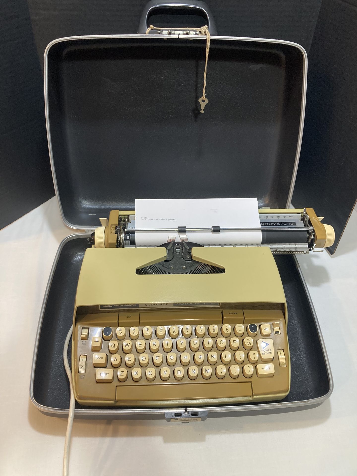 thumbnail interactive-video image 1 of FJA Products Royal Deluxe Touch Control Typewriter Ribbon – Custom Color Options Available 1 of 3