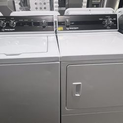 SpeedQueen Commercial Washer Dryer Set 