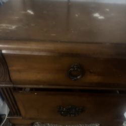 Night Stand, Mirror Dresser And Tall Dresser 