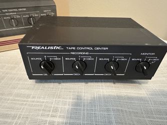 Realistic Stereo Tape Control Center Passive Selector