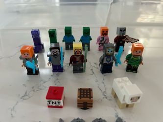 Minecraft Lego Minifigures