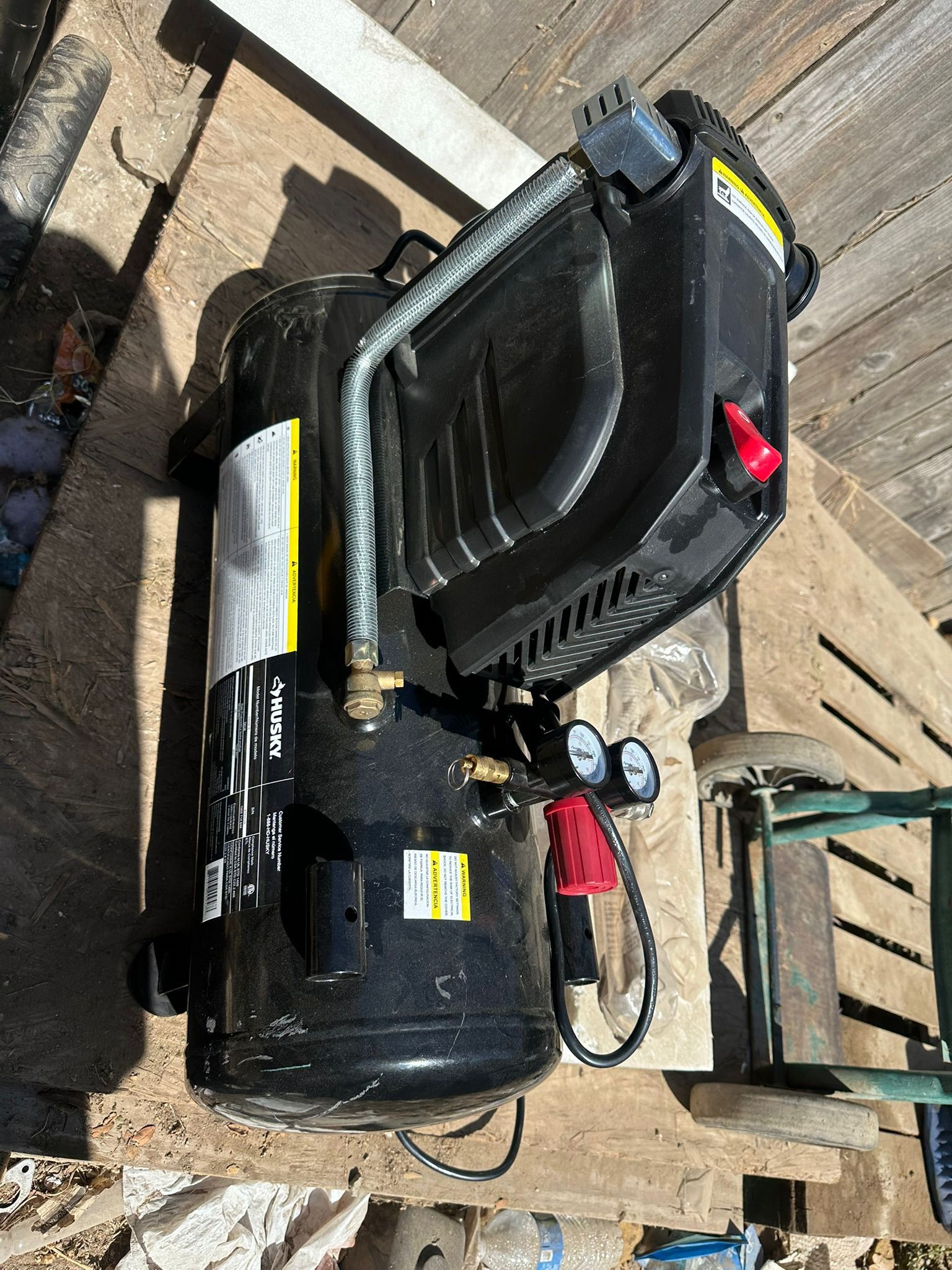 8G 150 PSI Hotdog Air Compressor