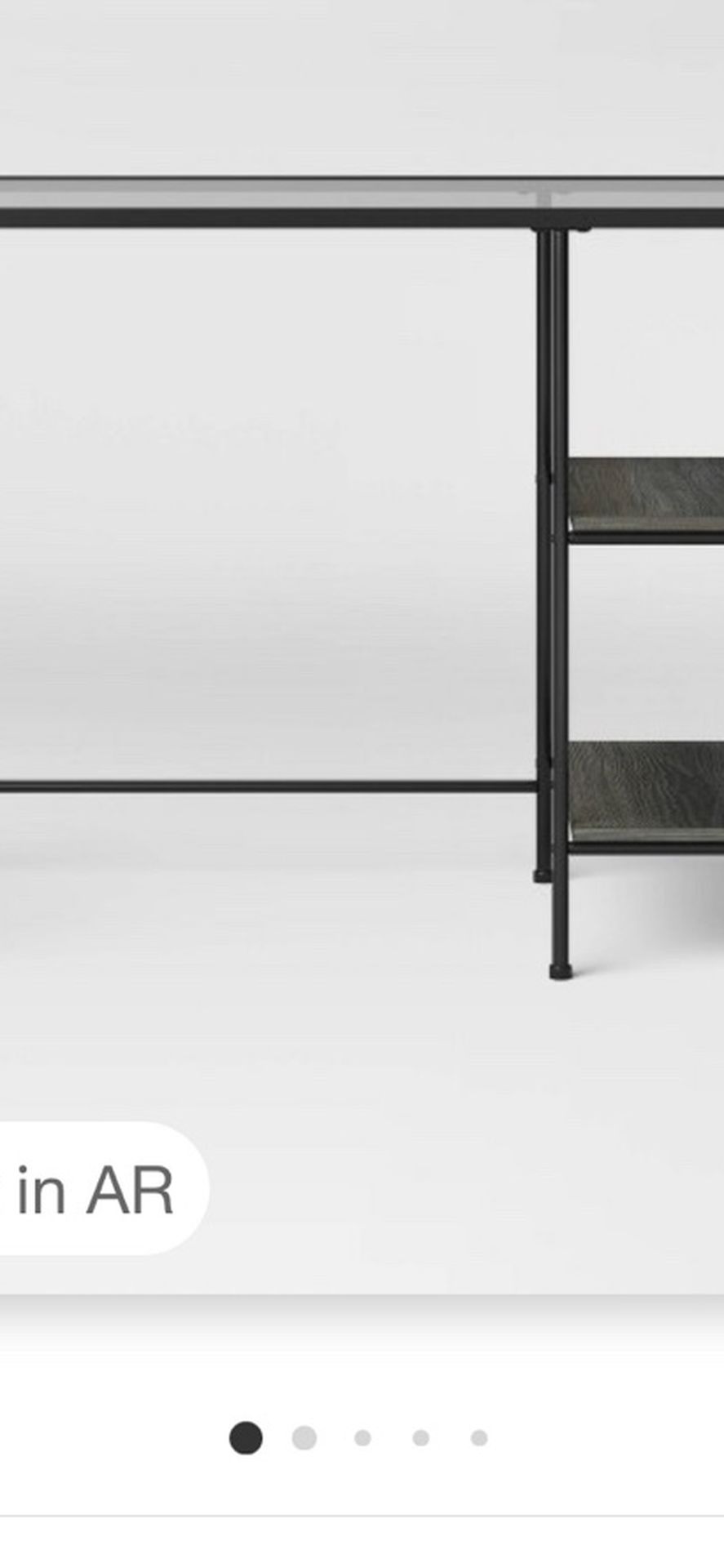 Glass Desk