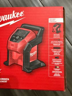 Inflador Milwaukee m12 $95