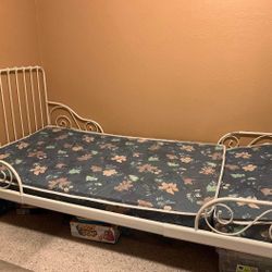 Ikea Twin Extendable Bed With Mattress