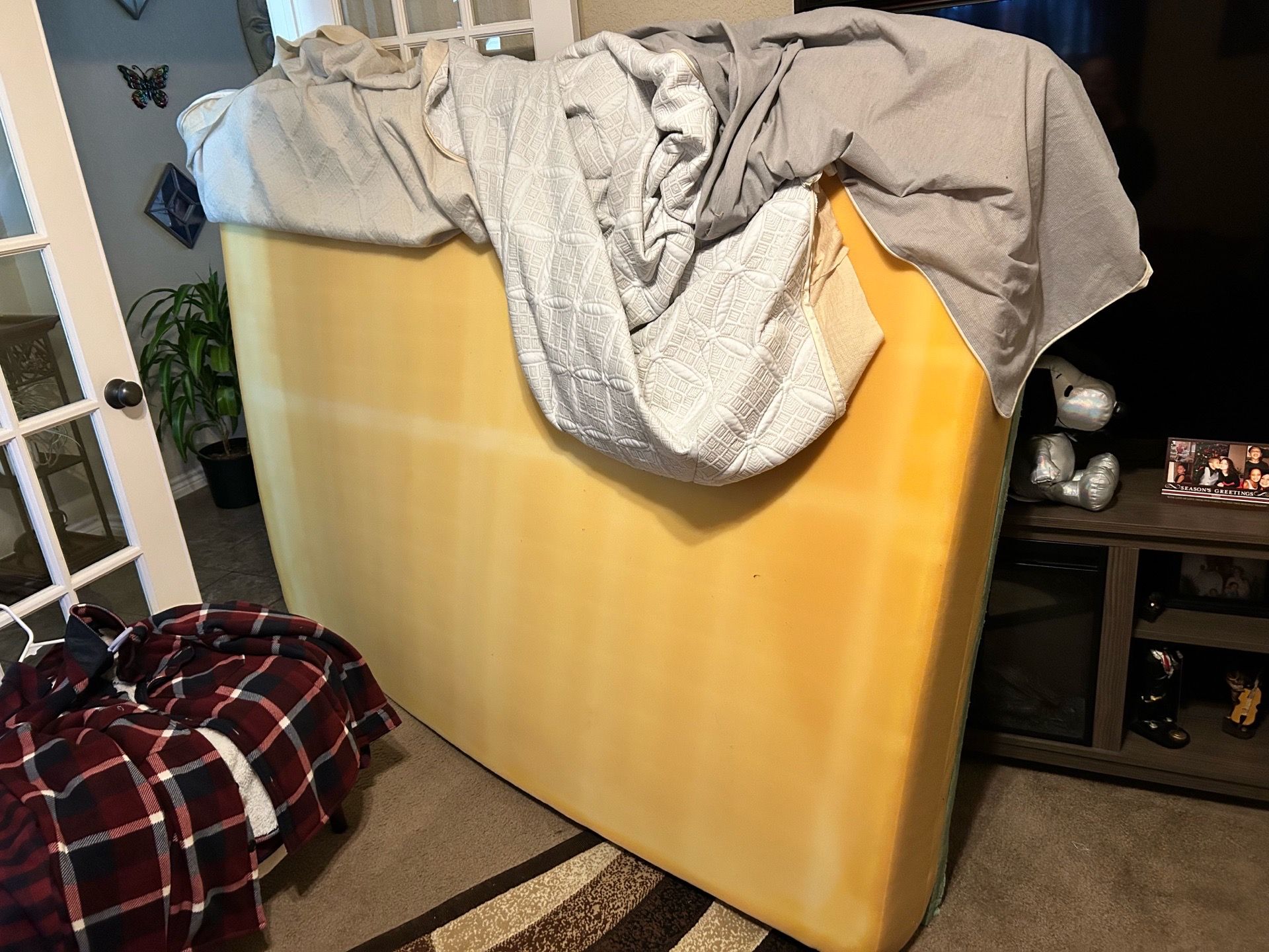 QUEEN MATTRESS W/ BED FRAME