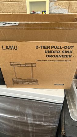 2-tier pull out under sink organizer