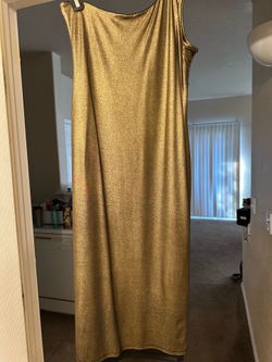 Gold Dress