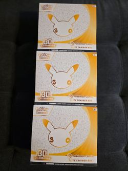 Pokémon 30th Celebration Elite Trainer Box pokemon center