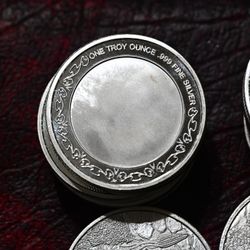1oz .999 Fine Silver Thanksgiving Rounds (Cheap!)