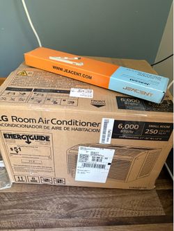 LG 6,000 btu “new”