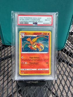 PSA 8 Special Delivery Charizard SWSH075 Holo 2022