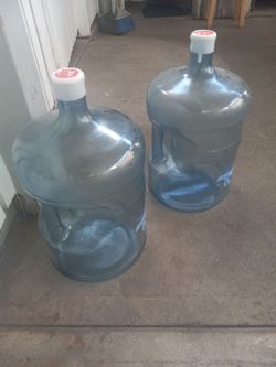 5-Gallon Water Jugs – Set of 2