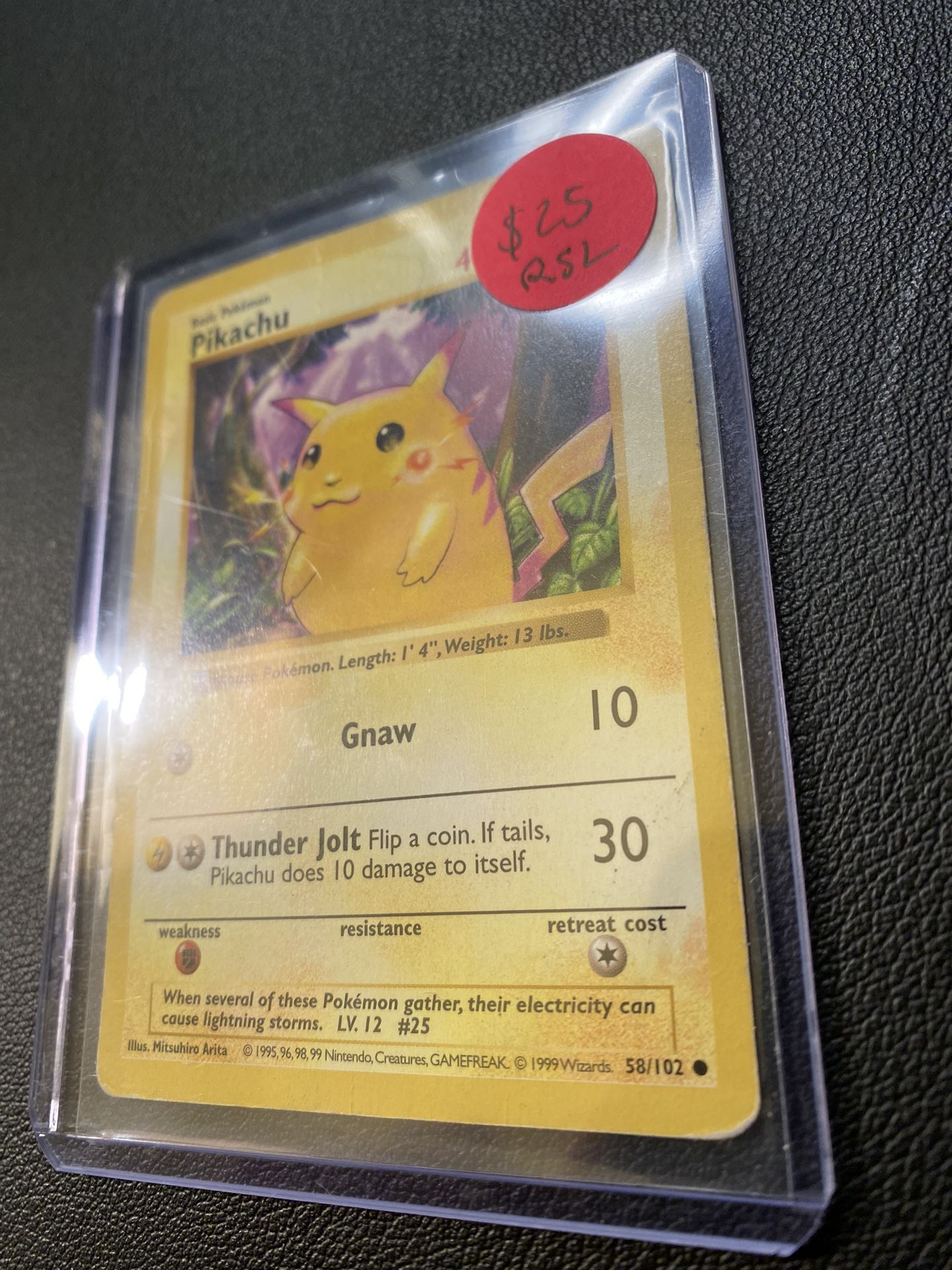 pikachu pokemon card first edition This extraordinary 2001 Japanese Sample represents one of the rarest pieces in Pokmon TCG history. Created exclusively for the Nintendo e-Reader demonstration at Space World 2001, this was part of Commemorate your favorite tabletop game with this Pikachu Yellow Cheeks 1999 Pokemon Base Set Common Shadowless #58 PSA Authenticated 8 Card Pokemon Base Set 1st Edition